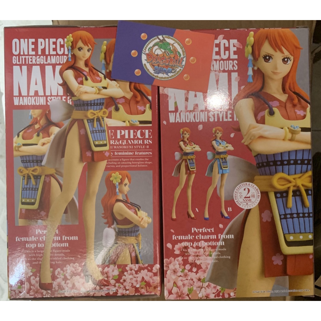 Mô hình One Piece chính hãng - Glitter & Glamours Nami Wano Country II
