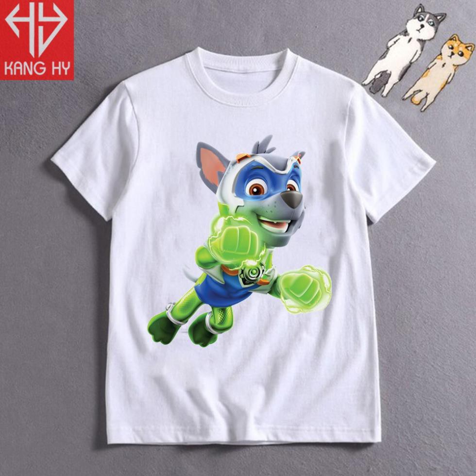 4 mẫu áo đội chó cứu hộ paw patrol mighty pups 2020 - áo cực chất