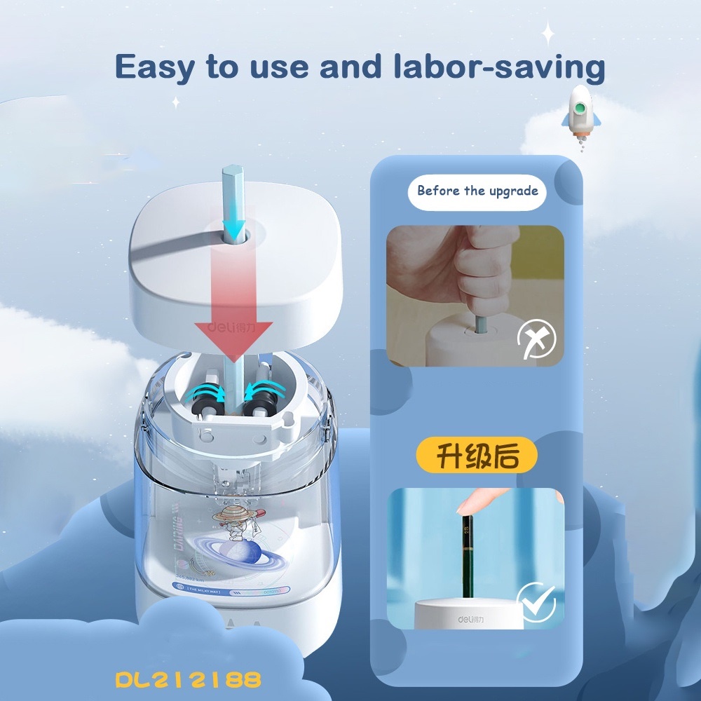 Đồ Chuốt Bút Chì Điện Tử Dễ Thương 6.5-8mm