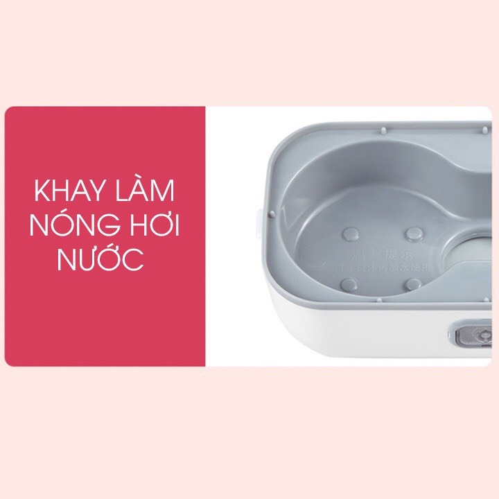 Hộp Cơm Cắm Điện Giữ Nhiệt 2 Tầng Cao Cấp, Hâm Nóng, Nấu Chính Thức Ăn - Cặp Lồng Cắm Điện 2 Tầng Mẫu Mới 2021