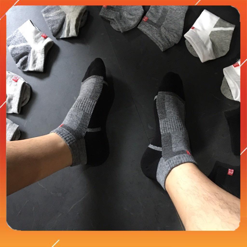 Set 10 đôi tất nam cổ cao UNI hàng xuất Nhật cao cấp nhiều màu