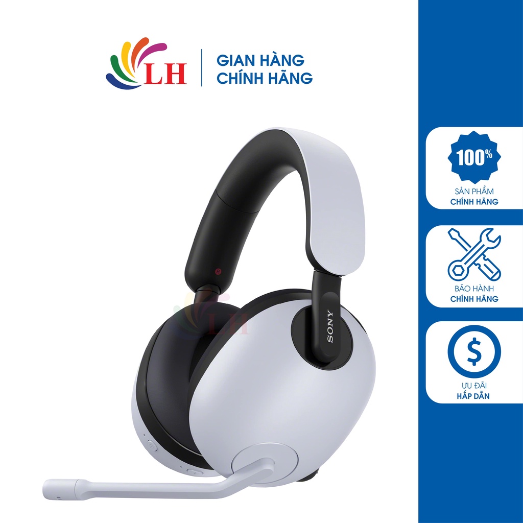 Tai nghe chụp tai Bluetooth Gaming Sony INZONE H7 WH-G700 - Hàng chính hãng - Bluetooth v5.0, 360 Spatial Sound