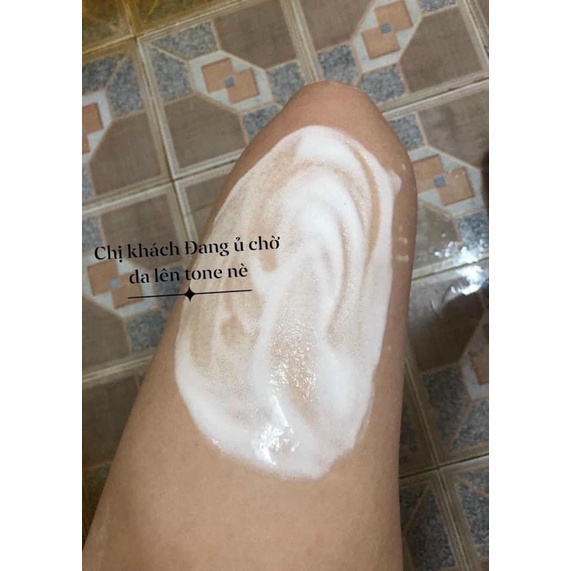 Tắm trắng mạnh cho da đen chai lì lâu năm , bật 3 4 tone trong 15p cam kết trắng thật không trắng ảo