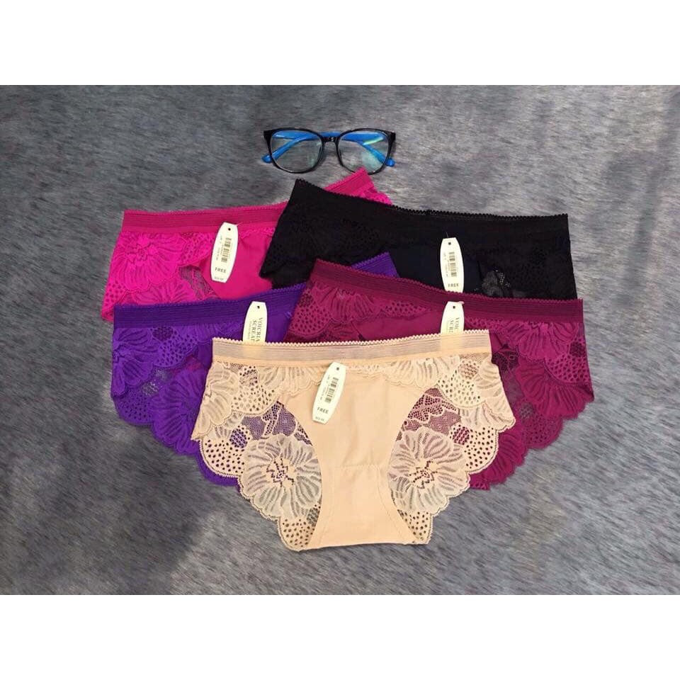 Quần lót su phối ren hình lá 8823 | BigBuy360 - bigbuy360.vn