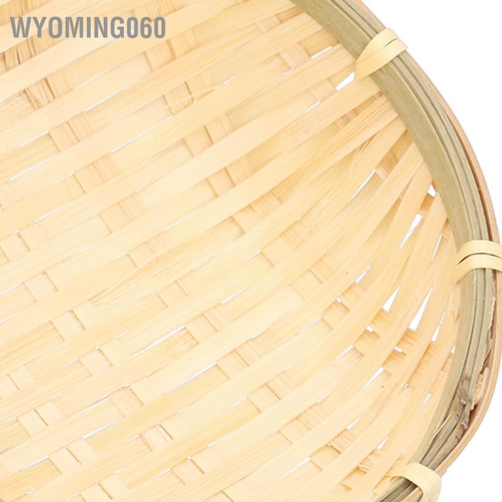 Giỏ đựng trái cây bằng tre đan mini đa chức năng Khay phục vụ chắc chắn cho phòng khách nhà bếp