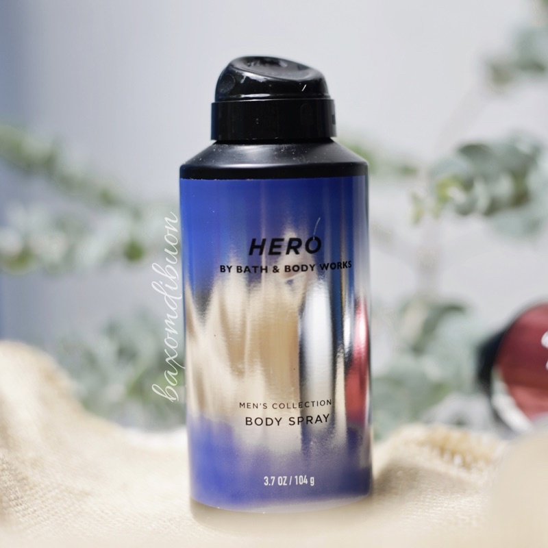 AUTH BILL US | Body spray - Xịt thơm nam HERO | Bath &amp; Body Works