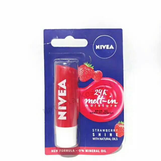 (hàng Mới Về) Son Dưỡng Môi Nivea Chiết Xuất Từ Trái Cây Chăm Sóc Da Môi | BigBuy360 - bigbuy360.vn