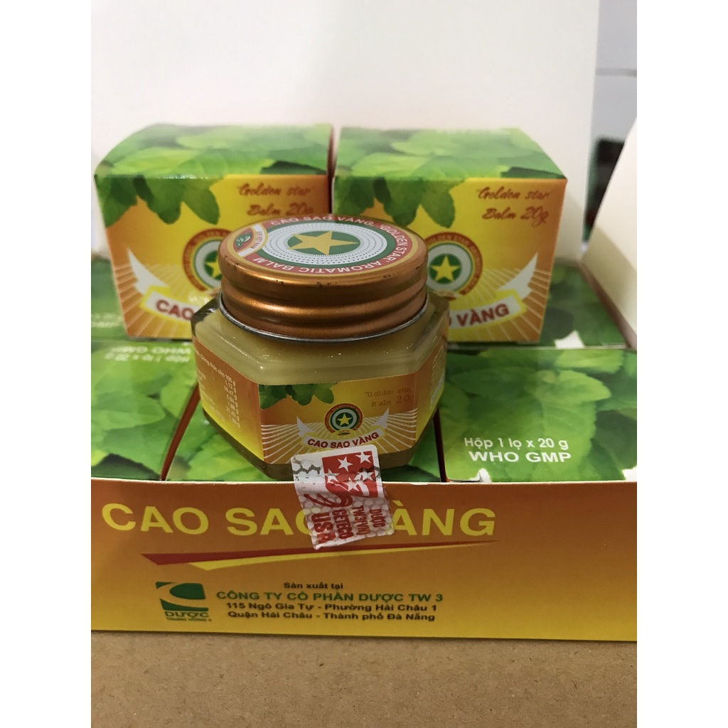 Cao Sao Vàng TW3 20g - Chính Hãng