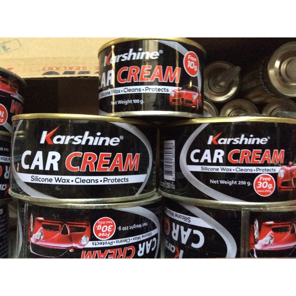 Cana Karshine thái lan 100g - Kem đánh bóng sơn, nhựa, đá, gỗ, kim loại Krashine Car Cream