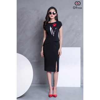 Đầm tay cộc 5398 G9moza