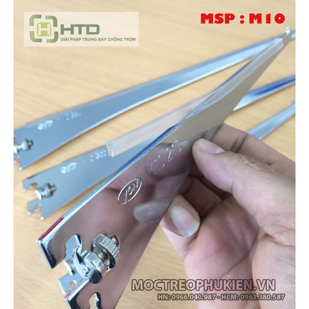 TAY ĐỠ, GIÁ ĐỠ KỆ KÍNH M10 ( SÉT 10 TAY )