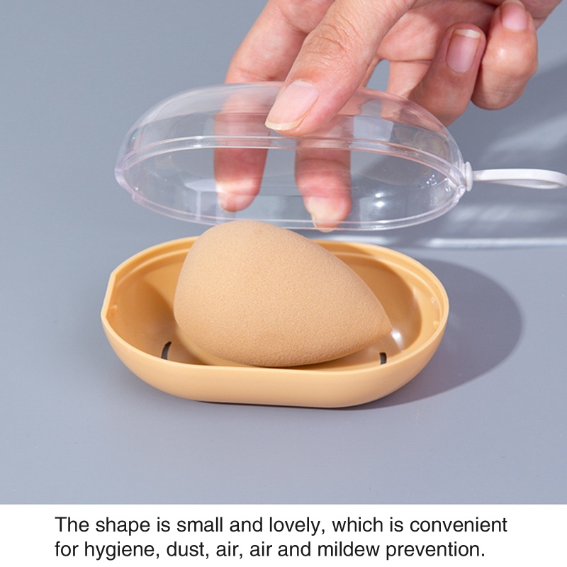 Mút Trang Điểm YOUYO Hình Trứng Kèm Hộp Đựng Thoáng Khí Tiện Dụng Mang Theo Du Lịch