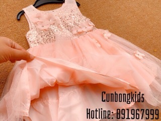 Váy HM hồng cho bé gái