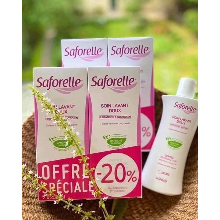 Dung dịch vệ sinh Saforelle mùi hương dịu nhẹ BeeSkincare