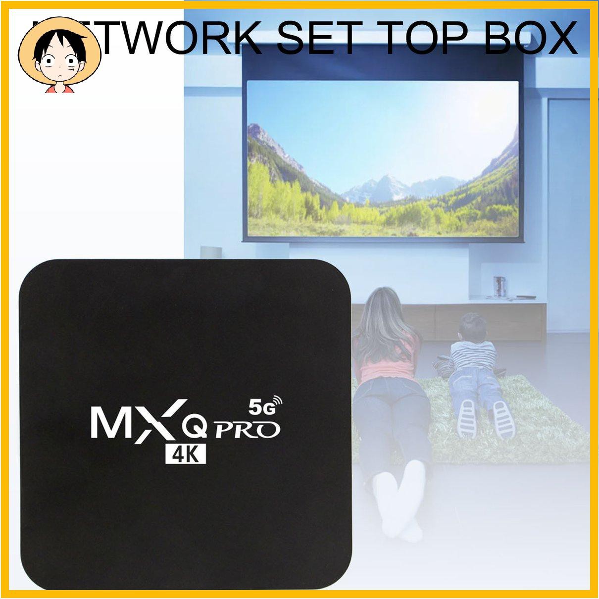 Đầu Mxqpro 5g 4k Tv Box Thông Minh Không Dây Kết Nối Wifi