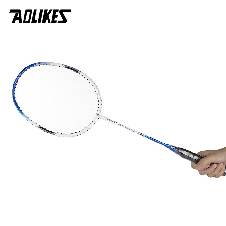 Vợt Cầu Lông,Bộ 2 Vợt Chơi Cầu Lông Hợp Kim Nhôm Aolikes 6631 ( 2 Vợt + túi đựng + 1 quả cầu )