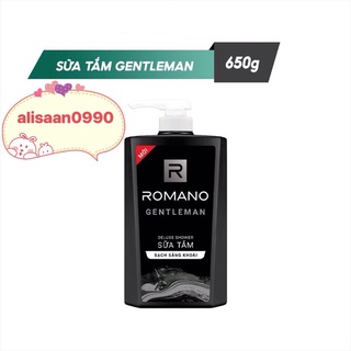 Sữa tắm romano gentleman 650g