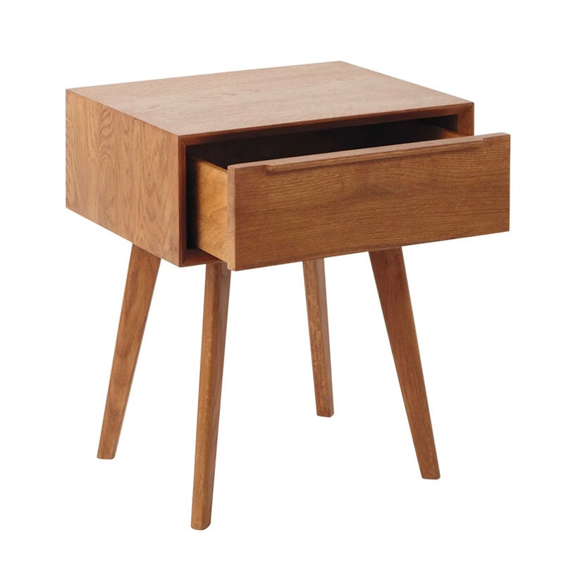 Tủ đầu giường Portobello IBIE gỗ cao su/ veneer