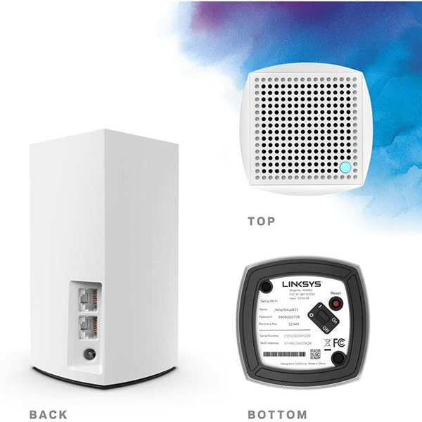 Bộ phát wifi Linksys Velop WHW0101 WHW0103 Router mesh wifi 6 chuẩn AC1300 2 băng tần