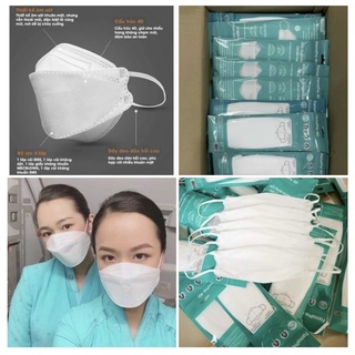 Combo 100 cai Khẩu trang 4D NAM ANH Famapro
