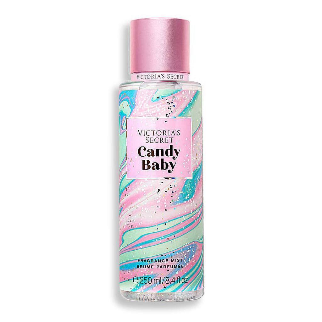 Xịt thơm Body mist candy baby Victoria's Secret 250ml Mẫu Mới Đủ 4 Mùi Hương Quyến Rũ