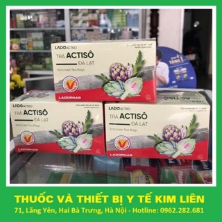 TRÀ ATISO/ ACTISO LADOPHAR HỘP 20 TÚI LỌC