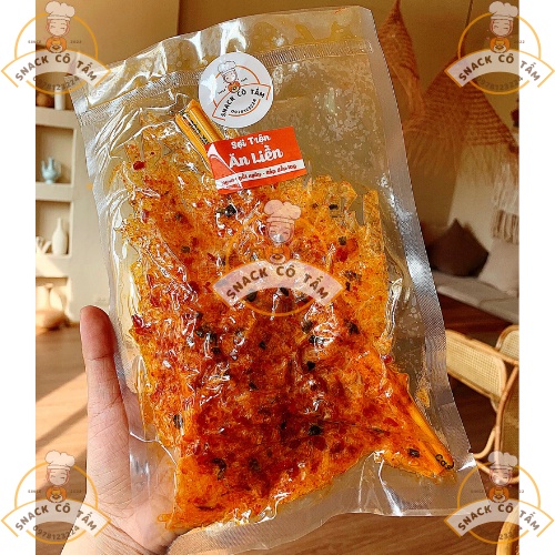 Bánh tráng sợi trộn ngon đậm vị kèm đũa hút chân không Bánh tráng Tây Ninh ăn là mê/Snack Cô Tấm