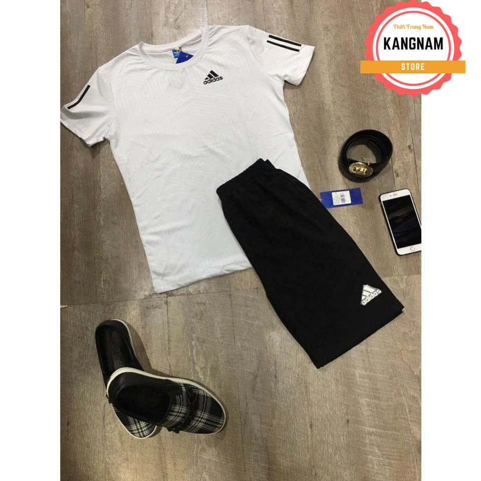 [ FREE SHIP ] Bộ Quần Áo Thể Thao Nam KangNam Store - Chất Thun Lạnh Dập Vân Nổi