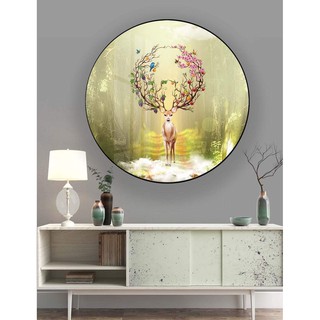 Xả tranh tráng gương phá lê hươu xanh