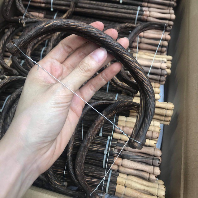 Cầu Thẳng, Cầu Góc Mây ( 1 Đôi) Cho Lồng Chim Chào Mào Và Chích Chòe Loại Đẹp, Cầu Cho Chim Đậu_Phụ Kiện Lồng Chim