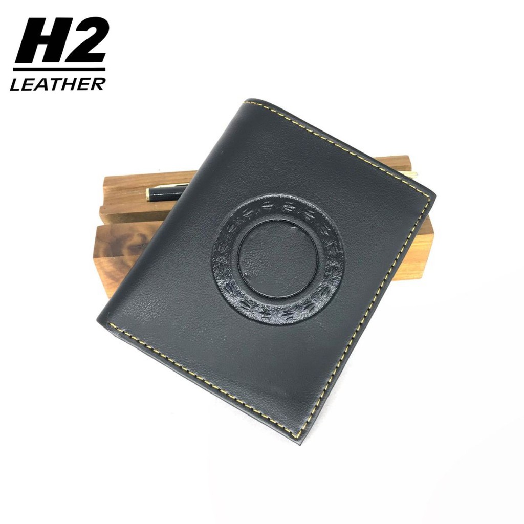 Ví nam da si thời trang dáng đứng Đồ Da H2 V0130 - H2leather