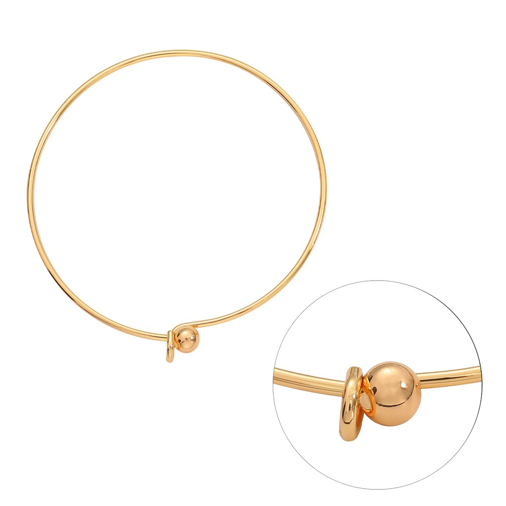 Mặt trang sức Beadia bằng đồng mạ vàng 18k thiết kế thời trang thích hợp làm vòng tay dây chuyền