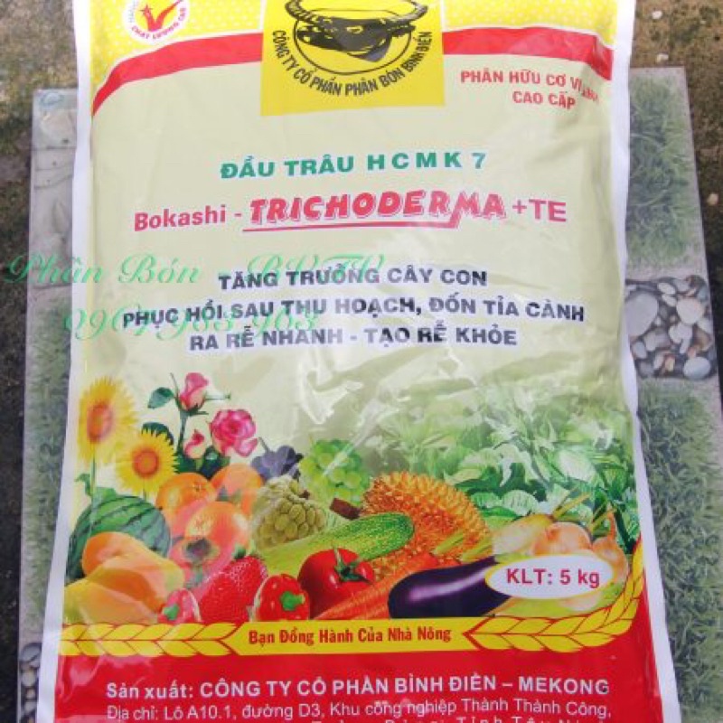 Phân Vi Sinh Hữu Cơ Trichoderma - CHUYÊN CÂY CẢNH CÂY ĂN TRÁI - ĐẦU TRÂU HCMK 7