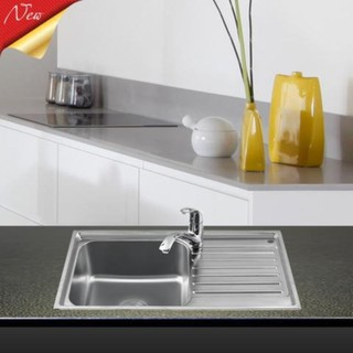 chậu rửa bát cao cấp sơn hà s78 inox 304 loại 1 hố 1 bàn