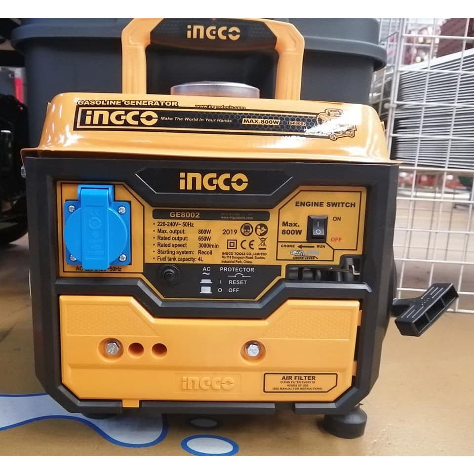 INGCO Máy phát điện dùng xăng GE8002 <HÀNG CHÍNH HÃNG>