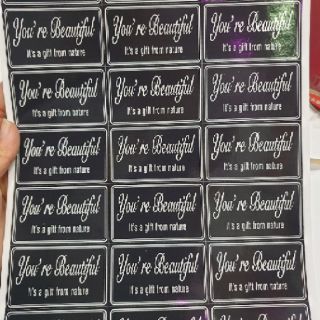 Tem dán hoa decal