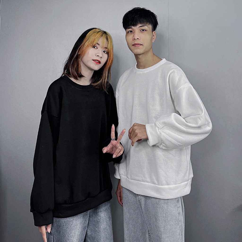 [Mã 12FASHIONSALE1 giảm 10K đơn 50K] Áo Sweater Nỉ Form Rộng Nam Nữ XESINU | BigBuy360 - bigbuy360.vn