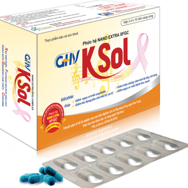 Viên Uống GHV KSol Hộp 30 Viên
