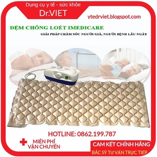 Đệm chống lở loét iMediCare iAM-8P Chính hãng- CHO NGƯỜI GIÀ, NGƯỜI BỆNH, NGĂN CHẶN LỞ LOÉT (MỘT CHIẾC)