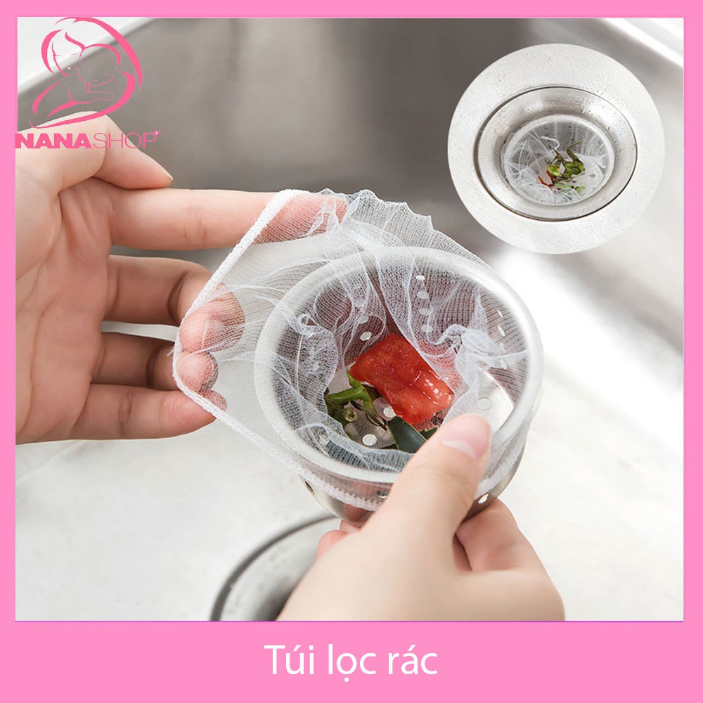 Gói 30 túi lọc rác bồn rửa bát