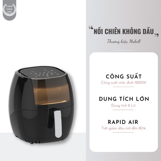 Mua Nồi Chiên Không Dầu Điện Tử Mobell 8L Công Suất 1800W Điều Khiển Cảm Ứng  Tích Hợp Đa Chức Năng  Hàng Chính Hãng