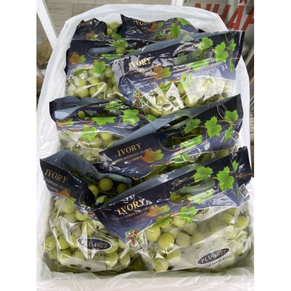 HCM Free Ship - Nho Xanh Không Hạt Mỹ Tươi Cứng Giòn Ngọt 500gr