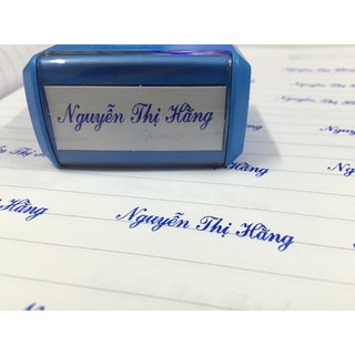 Dấu tên liền mực