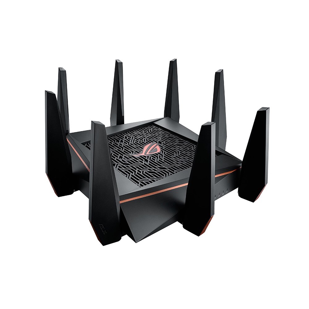 [ELBAU7 giảm 7%] Bộ phát wifi Asus RT-AC5300 5300Mbps 80 user