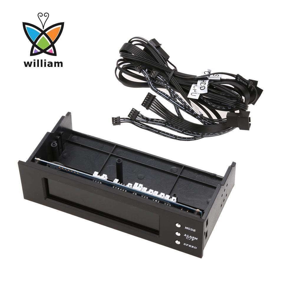 Bảng Điều Khiển Quạt Tản Nhiệt Cpu Trước Màn Hình Lcd 3 Tốc Độ 5.25 Bay | BigBuy360 - bigbuy360.vn