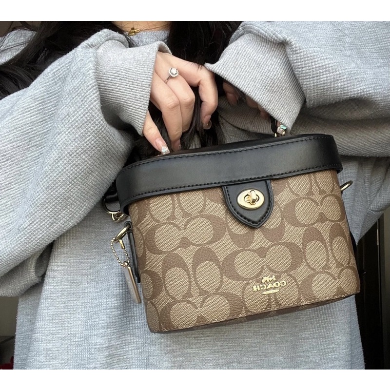 Túi Coach Georgie Gem cặp lồng