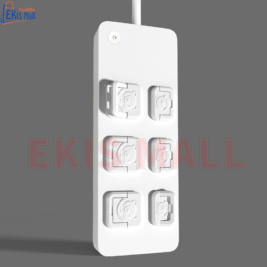 Nút bịt ổ điện chất liệu cao cấp chống cháy Dụng cụ cách điện bảo vệ trẻ em và gia đình