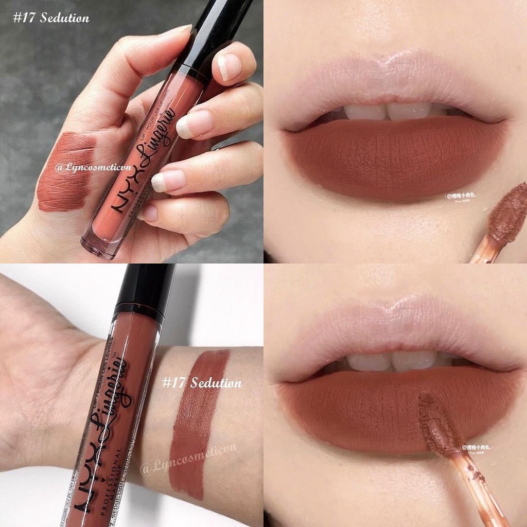 Son kem lì Nyx Lingerie Liquid Lipstick