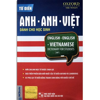 Sách - Từ điển Anh Anh Việt dành cho học sinh