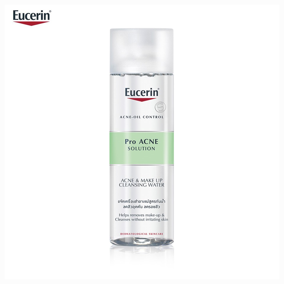 Eucerin Nước Tẩy Trang Cho Da Mụn Proacne Make Up Cleansing Water 200ml